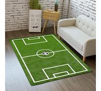 Area Rug Soft 3D Football Printed Floor Mat Polyester Material Non-Slip Carpet Easy Clean For Bedroom Hall Kitchen Living Room Kids Room Doormat Carpet 80 X 160 Cm -924137558185