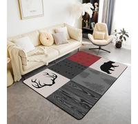 Area Rug Soft 3D Kids Rug Animal Mat Nursery Rug Boys And Girls Cute Toddler Crawling Mat Non-Slip Carpet Easy Clean For Bedroom Hall Kitchen Living Room 90 X 150 Cm -4752283426548