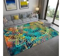 Area Rug Soft 3D Plant Rose Printed Floor Mat Polyester Material Non-Slip Carpet Easy Clean For Bedroom Hall Kitchen Living Room Kids Room Doormat Carpet 60 X 90 Cm -912721184914