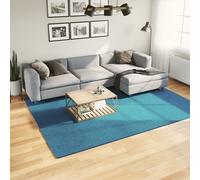 Area Rug Turquoise 200x280 cm 100% Polyester Soft Short Pile Cozy Teddy Lux Mat