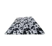 Area Rugs for Bedroom Anti Slip 210 x 260 cm Heat Insulation,Warmth Retention, Non-Slip Modern Rugs Living Room, Black and White