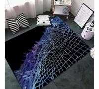 Area Rugs For Bedroom Living Room, Indoor 50 X 80 Cm Floor Rug For Kids Girls Boys Home Decor Aesthetic, Dorm, 3D Abstract Lines Texture, Soft Stain Resistant Easy Clean -266772581195