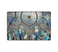 Area Rugs For Living Room Soft Carpet Native American Dream Catcher Living Room Rug Vintage Washable Rug Home Decor Modern Bedroom Rugs Non-Slip Floor Carpet For Dining Rooms Office 72" X 48"