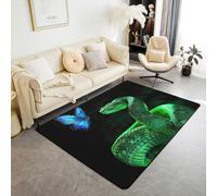 Area Rugs Large Size Living Room Carpet 3D Animal Snake 60 X 90 Cm Men'S Bedroom Decorative Floor Mats Non-Slip Carpet Running Gymnastics Mat -36935957970