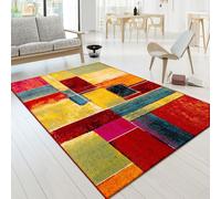 Area Rugs Livingroom Short Pile Large Rug Bedroom Modern Abstract Pattern Colour