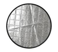 Area Sun Defense Cover with Layered Film Fabric | Portable Circular Heat Buffer During Commute Breaks Across Open Parking Zones