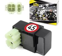 Area1 Standard Replacement CDI Ignition Box for 50cc 4-Stroke. Compatible with Flex-Tech Panter II JL50QT YY50QT, Piacenza, Retro Firenze, Riva, Speedy RC, Sprint 10 12 SK50QT, Thunder, Topdrive