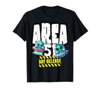(Area51) Day Release s Kids Funny Aliens T-Shirt