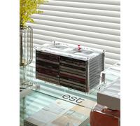 AREAJD Minimalism style CD Storage CD Holder Desk Rack Organizer, Cute Holds 24 CD Case, Cd Holder Stand, CD Storage/Shelf/Tower/Stand Dollar, Fit for Theatre Room