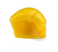 Arealight Minifigure Hair Mullet YELLOW