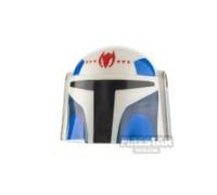 Arealight Minifigure Headgear SW Fenn Rau Hunter Helmet WHITE