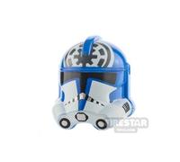 Arealight Minifigure Headgear SW JES P2 Trooper Helmet WHITE