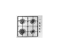 Arebos 4-burner gas hob | 58 cm stainless steel stove with automatic flame protection | Natural or propane gas | Self-sufficient, efficient, and energy-saving