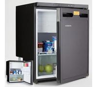 Arebos 65L Compressor Camping Fridge with Freezer (-20°C), 12/24V for Car & Truck, Reversible Door, APP Control, Portable RV & Outdoor Cooler