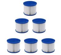 AREBOS 6x Filter Replacement Filter Cartridges for Spa Pool Whirlpool