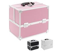 AREBOS Beauty Case Vanity Case Make Up- Cosmetic Salon Nail Art Vanity Box Case