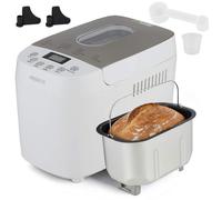 AREBOS bread maker Bread baking machine Bread 15 programmes LCD display
