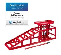 AREBOS Car Ramp Height Adjustable Lifting Platform Jack Lifting Platform