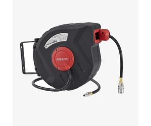 AREBOS Compressed Air Hose Reel Automatic Tube Hose Reel Drum 10 m