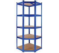 AREBOS Corner Shelving Heavy Duty Shelving Cellar Shelving Boltless Shelving