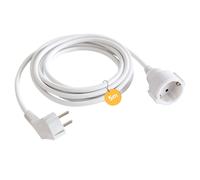 AREBOS Extension Cable Power Cable Extension Power Cable Euro Coupling 5 m