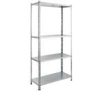 AREBOS Heavy Duty Shelving Cellar Shelving Boltless Shelving 150 x 75 x 30 cm