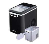 Arebos Ice Cube Maker | 12 kg / 24 h | 10-15 minutes production time | 2 ice cube sizes | 2.2 liter water tank | ice cube maker | quiet |