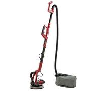 Arebos Long-Neck Drywall Sander | 750 W, Ø 225 mm | Telescopic Rod with Swivel Head and Integrated Suction System | LED Light for Optimal Visibility | Includes 6 Sanding Discs and Carrying case