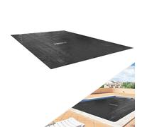 AREBOS Solar Foil | Solar Tarpaulin | Heat Tarpaulin | 120 μm/my | 3 x 2 m black