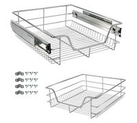 AREBOS Sliding drawer for kitchen cabinets and fitted cupboards - additional storage - 50cm