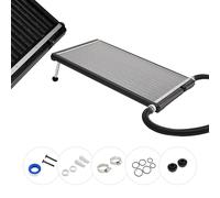 Solar collector pool heater heater for pool - Black