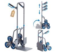 AREBOS Stair truck Sack truck Transport truck 150kg foldable Stair climber