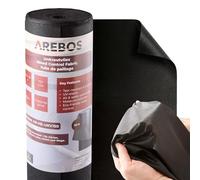 Arebos Weed Control Fabric 1x50 m 150 gsm | Heavy Duty Weed Membrane | Permeable Weed Barrier Landscape Fabric | Tear Resistant Ground Cover for Garden Beds, Paths, Gravel & Mulch