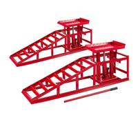 AREBOS XXL Car Ramp | Lifting Platform | Car Ramp | 259 mm drive-up width | Drive-up ramp | Lifting Platform | Height Adjustable 2 T | (Set of 2)