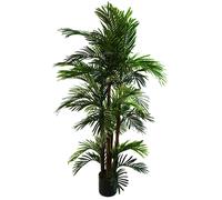 Areca Palm Artificial Tree 150cm - Realistic plant by Botanik Leaf Green One Size