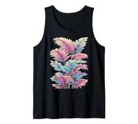 Areca Palm Botanical Tropical Plant Dreamy Pastel Aesthetic Tank Top