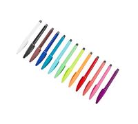 Arecobticy 12 Pcs Brush Pen Set 0.4mm Colouring Felt Tip Bible Watercolour Pens Children And Adults