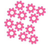 Arecobticy 12Pcs Tennis Racket Dampeners Flower Shape Silicone String Dampener Squash Shock Absorbers Easy to Use Vibrations Dampener Squash Shock Absorbers