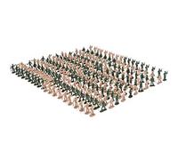 Arecobticy 360PCS Miniature Soldier Small Model Mannequin Children Fighting Toy Multiple Postures Army Men Action Figures Playset Bucket Action Toy Soldiers Playset