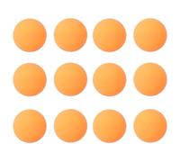 Arecobticy 6/12pcs Practice PingPong Sphere Small Plastics Table Tennis for Indoor Outdoor Game Entertainment Easy to Use Small Plastics