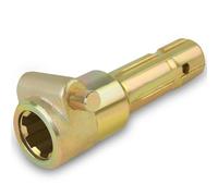 Arecobticy Adapter For Tractors Push Pin Extender 1-3/8in & 6 Spline Female 1-3/8in Splines Male 70HP PTO Extension