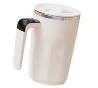 Arecobticy Automatic Stirring Mug Rechargeable Mixing Cup with LED Temperature Display for Coffee/Milk/Protein Powder Rechargeable Coffee Mixer