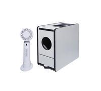 Arecobticy Big Size Avian Food Cleaner Having Removable Fan for Quick Cleaning and Simple Action Wooden Particle Separator for Birds