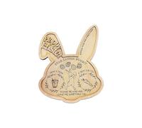 Arecobticy Charcuterie Fillable Rabbits Tray Wooden Bow Board Box Table Decorations for Party Easter Home Decorations Fillable Rabbits Tray