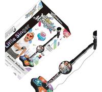 Arecobticy Children Karaoke Machines Microphone Singing Learning Toy for Kids with LED Light Show for Birthday Party Entertainment LED Light Show Microphone Music Toy