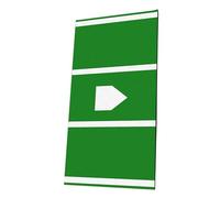 Arecobticy Crowded Polypropene Grass Mat for Baseball Baseball Hurlers 120x200cm Permanent Weather Immune Inside Expert Example