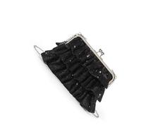 Arecobticy Elegant Sequins Evening Bag with Snaps Closure and Adjustable Chain Strap Crossbody for Prom Social Gatherings Sequins