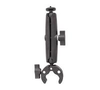 Arecobticy Flexible Double Head Action Camera Holder for Bicycles Anti Vibrations Technology Quick Release and Wide Device Fit Cycling Mount