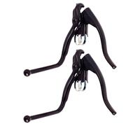 Arecobticy High Performances Handlebars End Brakes Mountain Bike Cycling Brake Levers for Long Distances Cycling Efficiency Ergonomic Bike Brake Handlebars Levers