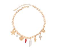 Arecobticy Marine Inspired Unique Shell Starfishes Pendant Necklace Hot Day Beach Jewelry Gift Elegant Clavicle Chian For Women Coastal Jewelry For Women